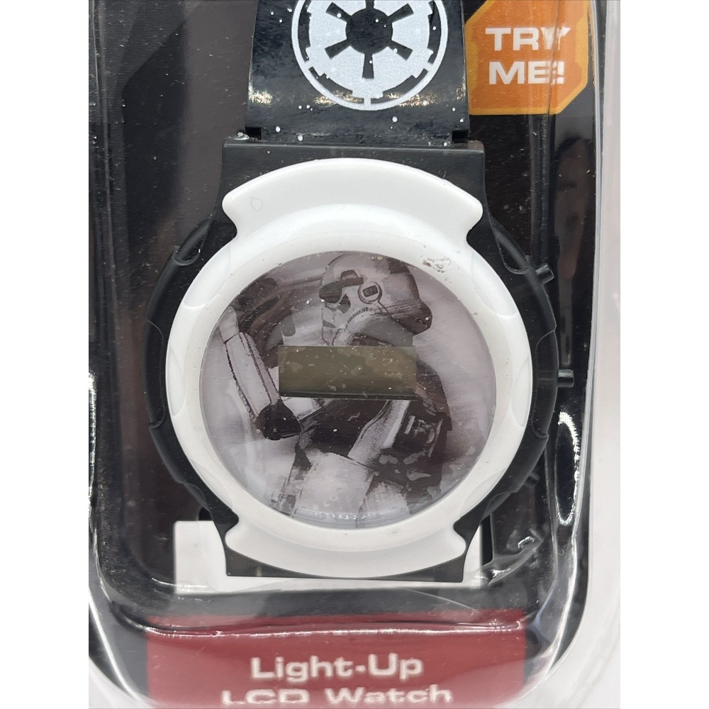 Star War Storm Trooper Children's Light- Up LCD Watch